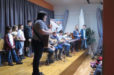 Kytarové vystoupení ZŠ U Soudu