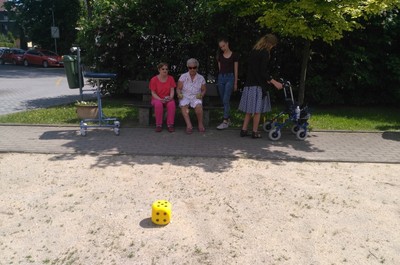 Sportovní odpoledne se žáky ZŠ U Soudu