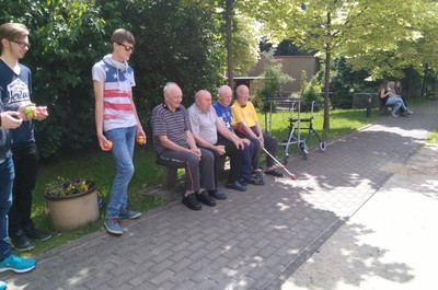 Sportovní odpoledne se žáky ZŠ U Soudu