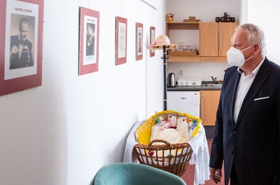 Návštěva ministra vnitra Víta Rakušana