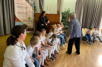 Taneční terapie s dětmi z MŠ Vratislavice