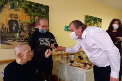 Vernisáž výstavy fotografií pana Stejskala