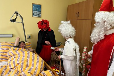 Čert anděl a Mikuláš 2024