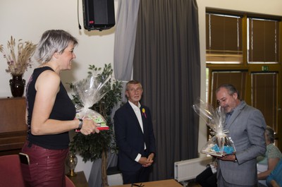 Návštěva p. Babiše a darování koťátek