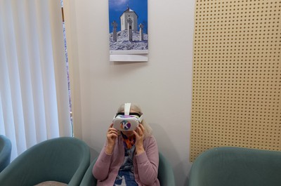 Procházka ve virtuální realitě