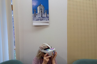 Procházka ve virtuální realitě
