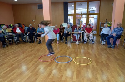 Sportovní odpoledne s dětmi ze ZŠ 5. května březen 2024