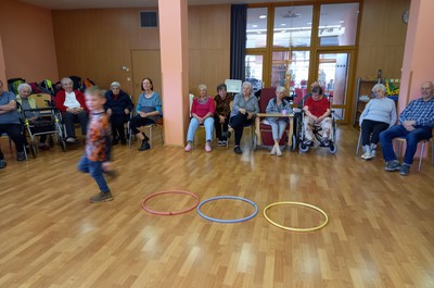 Sportovní odpoledne s dětmi ze ZŠ 5. května březen 2024