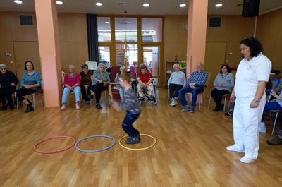 Sportovní odpoledne s dětmi ze ZŠ 5. května březen 2024