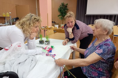 Velikonoční tvoření s dobrovolníky z NADACE PRECIOSA březen 2024
