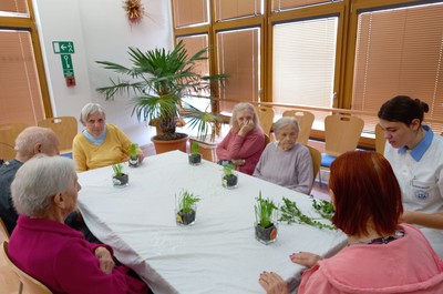 Velikonoční tvoření s dobrovolníky z NADACE PRECIOSA březen 2024