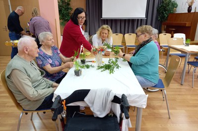 Velikonoční tvoření s dobrovolníky z NADACE PRECIOSA březen 2024