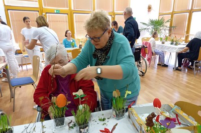 Velikonoční tvoření s dobrovolníky z NADACE PRECIOSA březen 2024