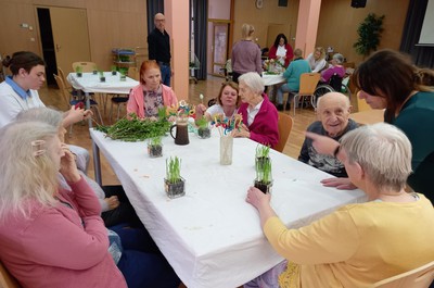 Velikonoční tvoření s dobrovolníky z NADACE PRECIOSA březen 2024
