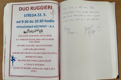 Vystoupení DUA RUGGIERI