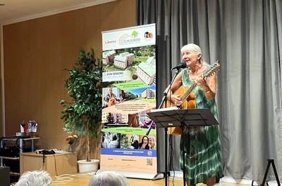 Hudební recitál paní Špačkové o Českém Ráji - srpen