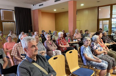 Hudební recitál paní Špačkové o Českém Ráji - srpen