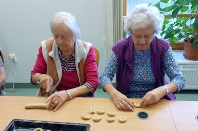 Pečení - vanilkové rohlíčky