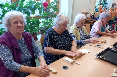 Pečení - vanilkové rohlíčky