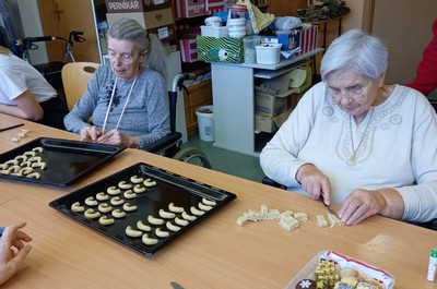 Pečení - vanilkové rohlíčky
