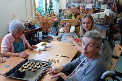 Pečení - vanilkové rohlíčky