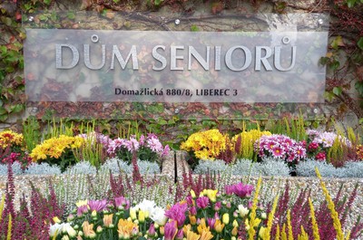 Podzimní květinová výzdoba