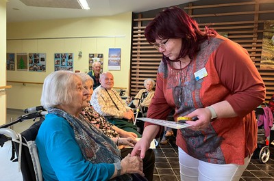 Předávání medailí za šipky