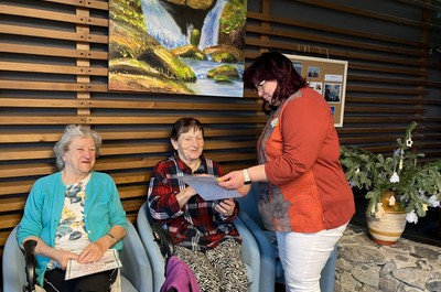 Předávání medailí za šipky