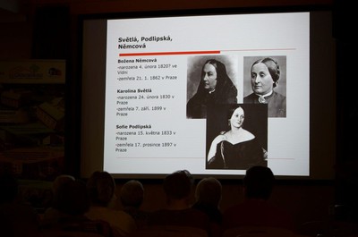 Přednáška o Karolině Světlé a Boženě Němcové