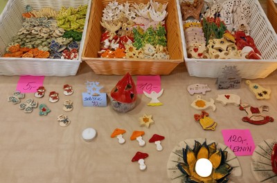 Prodejní vánoční výstava keramiky