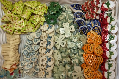 Prodejní vánoční výstava keramiky