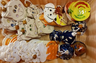 Prodejní vánoční výstava keramiky