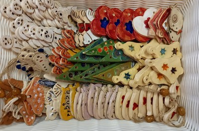 Prodejní vánoční výstava keramiky