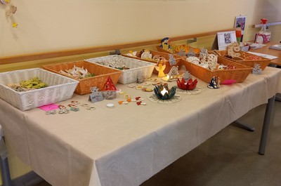 Prodejní vánoční výstava keramiky