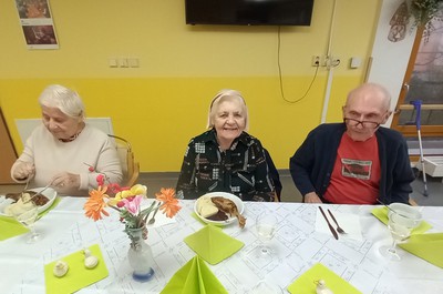 Svatomartinský oběd - pečené husí stehno, knedlík a červené zelí