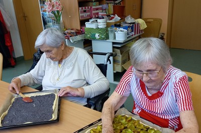 Švestkový koláč - září