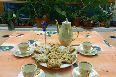 Švestkový koláč - září