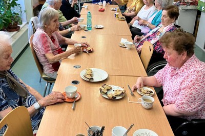 Švestkový koláč - září