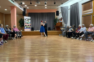 Taneční a pěvecké vystoupení v podání DUO RUGGIERI