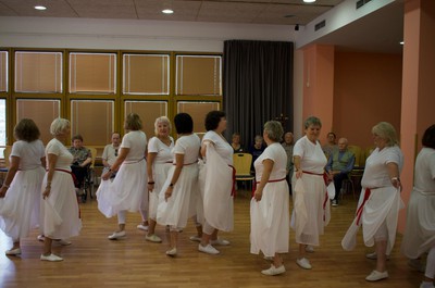 Taneční terapie s Petrem Veletou a taneční skupinou seniorek z Kontaktu Liberec