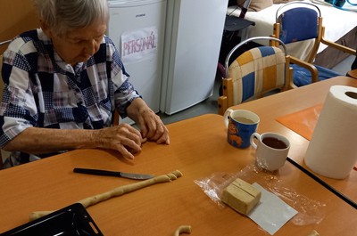 Vůně lineckého cukroví na domě Bára, 1.patro