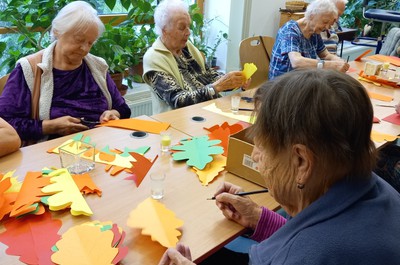 Výroba podzimní dekorace