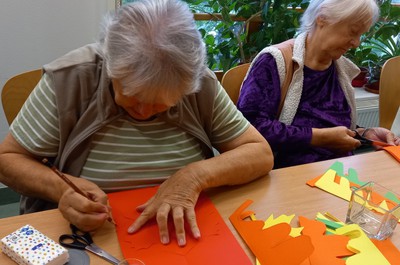 Výroba podzimní dekorace