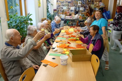 Výroba podzimní dekorace