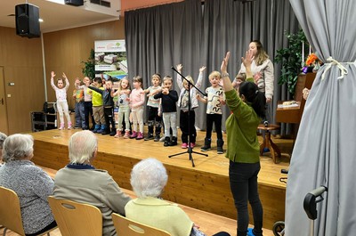 Vystoupení dětí z MŠ Ostašov