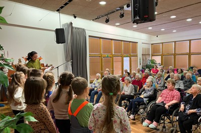 Vystoupení dětí z MŠ Ostašov