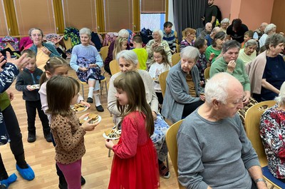 Vystoupení dětí z MŠ Ostašov