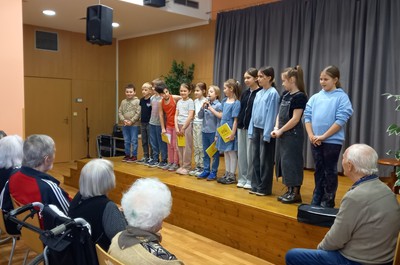 Vystoupení dětí ze ZŠ 5. května