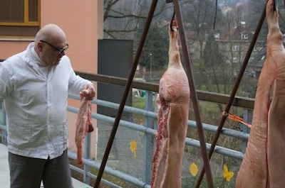 Zabijačka - chutný ovárek a jitrnice