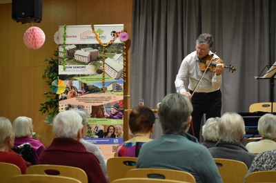 Houslový koncert pana Lamače